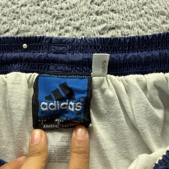 Vintage Adidas Team True To The Sport Pant Mens S Blue Track Tapered Leg Jogger